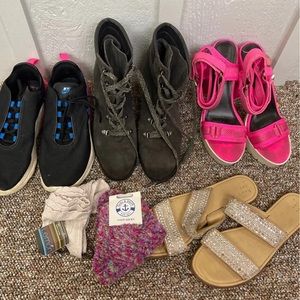 Bundle of Womens shoes size 10